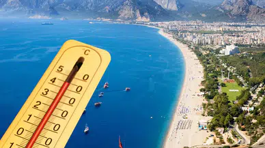 Antalya'da Termometreler Yükseliyor! Bugün En Yüksek Sıcaklık Hangi İlçelerde?