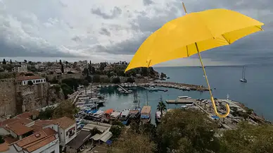 Antalya'da Sarı Alarm: Cumartesi Günü O İlçelerde Sağanak Var