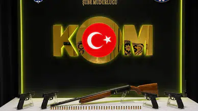 Denizli'de Silah Kaçakçılığı Operasyonu: 6 Gözaltı, 3 Tutuklama!