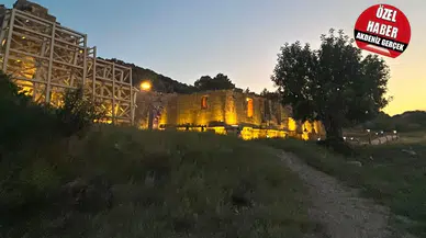 Antalya’da Gece Müzeciliği! Patara Antik Kenti Işıl Işıl!