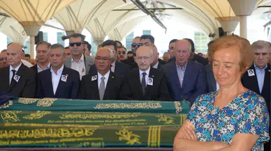 Deniz Baykal'ın Eşi Olcay Baykal Ankara'da Son Yolculuğuna Uğurlandı
