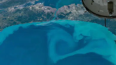 NASA'dan Büyüleyici Görüntüler: Karadeniz ve Marmara’da Turkuaz Dansı