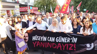 Başkentte Adalet Yürüyüşü! Özgür Özel 'Partimizin evladına sahip çıkmaya geldik'