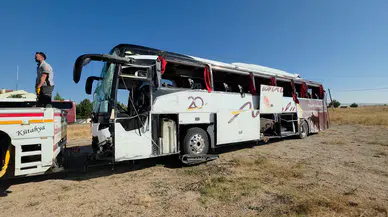 Kütahya'da Can Pazarı! Yolcu Otobüsü Devrildi: 31 Yaralı