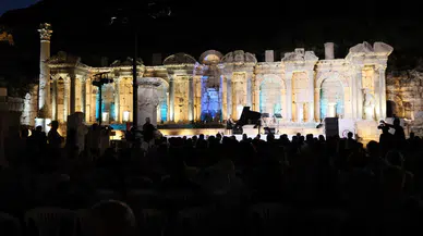 Tarihi Sagalassos’ta İdil Biret’e Saygı Konseri
