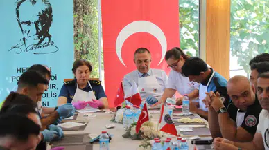 Antalya Polisi ile Özel Bireyler Sabun Atölyesinde Buluştu