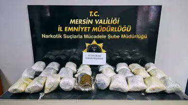 Mersin’de Zehir Tacirlerine Darbe! 15,5 Kilo Esrar Ele Geçirildi