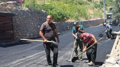 Saimbeyli'de Toz Çilesi Asfaltla Son Buldu