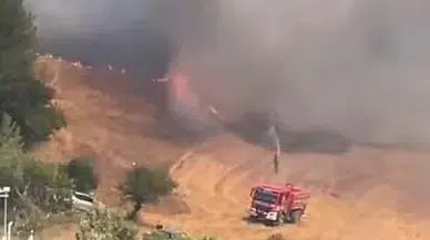 Balıkesir'de ve Bilecik’te Yangınlara Havadan ve Karadan Müdahale Sürüyor