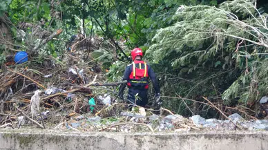 Giresun'daki Selde Kayıp 2 Kişi İçin 9 Kilometrelik Arama