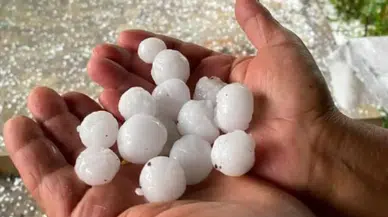 Erdemli'nin Yüksek Yaylalarında Tarım Alanları Beyaza Büründü!