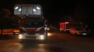 Muratpaşa’da Klima Dış Ünitesinden Yükselen Duman Paniğe Neden Oldu