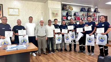 Mersin’de Serayı ve Ormanı Yangından Kurtaran Ekibe Teşekkür Belgesi!