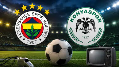 Fenerbahçe Kadıköy'de 3 Puanı 4 Golle Aldı: Fenerbahçe 4 - 2 Konyaspor