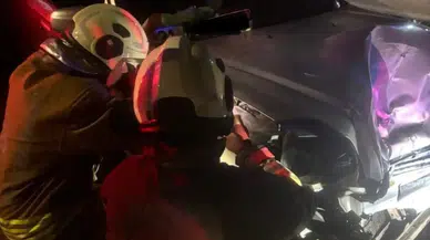 Hatay'da Otomobiller Çarpıştı: 2 Yaralı Hastaneye Kaldırıldı!