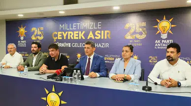 Adalet ve Kalkınma Partisi Antalya Teşkilatı 25 Yılın Bilançosunu Çıkardı