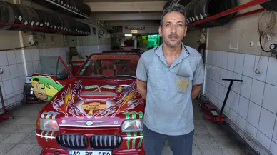 Konyalı Usta 5 Yılda Aracını Şimşek McQueen'e Dönüştürdü!