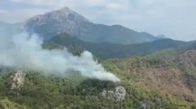 Kemer Çıralı'da Orman Yangını
