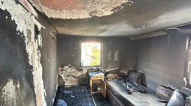 Antalya Serik’te Otel İşçilerinin Kaldığı Villada Yangın!