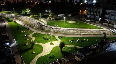Kepez'de Parklar ve Barış Köprüsü Işıl Işıl