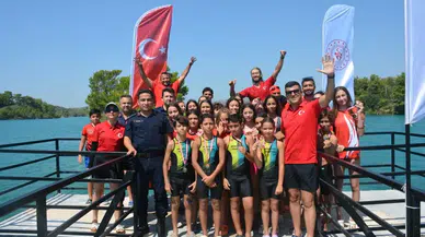 Manavgat Barajı'nda 30 Ağustos Zaferi İçin Kulaç Attılar