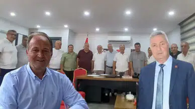 CHP Serik İlçe Başkanlığı’nda Bir Demir Gitti Bir Demir Getirildi