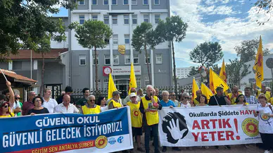 Eğitim Sen Antalya’dan ‘Güvenli Okul’ Çağrısı