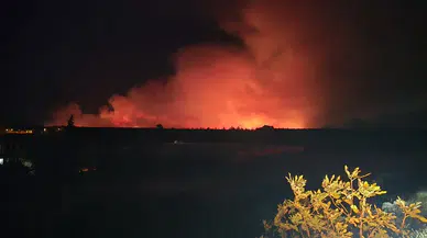 Aksu yangınına karşı Antalya tek yürek!