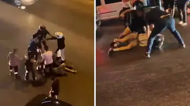 Muratpaşa'da Trafik Magandaları Genç Motosikletliyi Döverek Hastanelik Etti