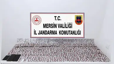 Mersin'de Zehir Tacirlerine Baskın: 4 Bin 172 Hap Ele Geçirildi