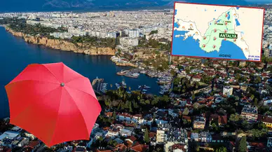 Antalya'da Sağanak Yağış Hangi İlçeleri Etkileyecek?