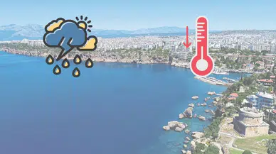 Antalya'da Günün Hava Durumu
