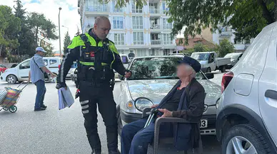 Burdur’da Duyarlı İhbar: 85 Yaşındaki Sürücünün Otomobili Trafikten Men Edildi