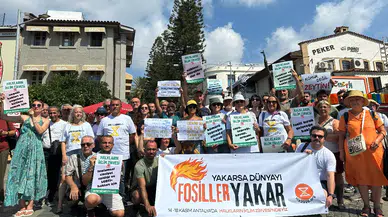 Halkların İklim Zirvesi Fosil Yakıt Kampanyasını Antalya’dan Duyurdu