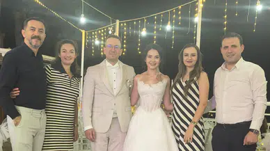 EMSA'da düğün sevinci! Mühendis çift evlendi