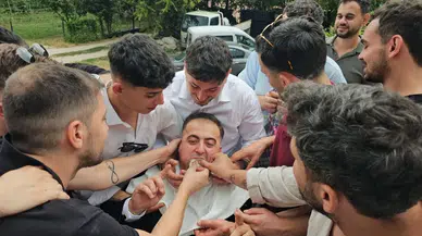 Kahveyi Damat Pişirdi: 200 Metrelik Yolu 4 Saatte Bitirdiler!