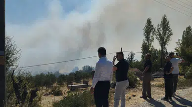 Burdur'da Orman Yangını: Havadan ve Karadan Müdahale Sürüyor