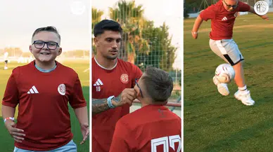 Dünyaca Ünlü Genç Fenomen Antalyaspor Tesislerinde