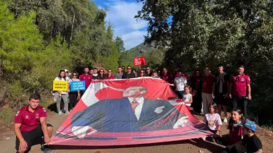 Gazipaşa'da Avrupa Spor Haftası Kapsamında Doğa Yürüyüşü Düzenlendi