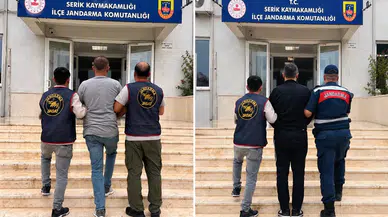 Serik’te Jandarmadan Firari Operasyonu! Ağır Cezalı 2 Hükümlü Yakalandı