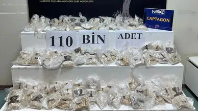 Adana'da Narkotik Operasyonu: Gizlenmiş 110 Bin Uyuşturucu Hap Çıktı