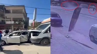 Hatay'da Otomobile Çarpan Kamyonet Dehşet Saçtı: 2 Yaralı