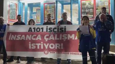 A101 İşçileri İçin Eylemler 8 Noktada Devam Etti! Antalya da Listede