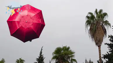 Antalya'da Kuvvetli Yağış Her Yerde