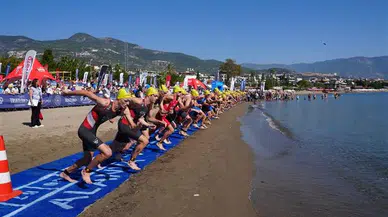 Uluslararası Alanya Triatlonu Başladı! Kıyasıya Mücadele, Rekor Katılım