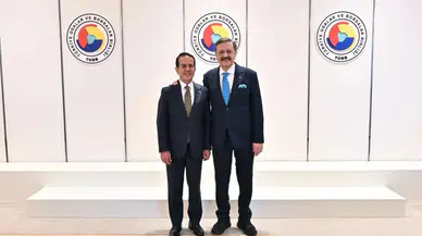ATB Heyeti Ankara'da: Çandır, TOBB Başkanı Hisarcıklıoğlu ile Görüştü