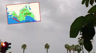 Antalya'da Turuncu Alarm: 19 İlçede Şiddetli Sağanak ve Fırtına! Sıcaklık 6 Derece Düştü