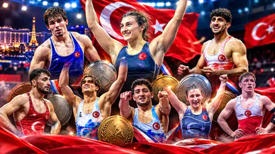 Milli Güreşçilerden Dünya Şampiyonası'nda 9 Madalya