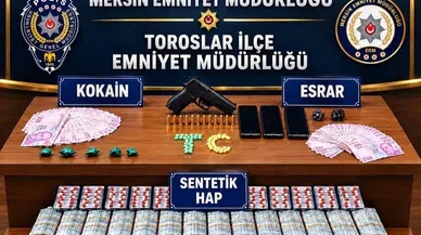 Mersin'de Uyuşturucu Operasyonu! 4 Şüpheli Tutuklandı