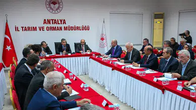 Antalya'da Havza Su Kurulu Toplandı